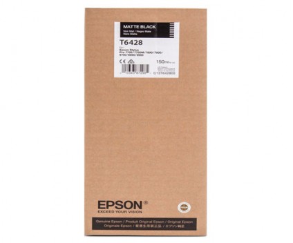 Tinteiro Original Epson T6428 Preto Matte 150ml