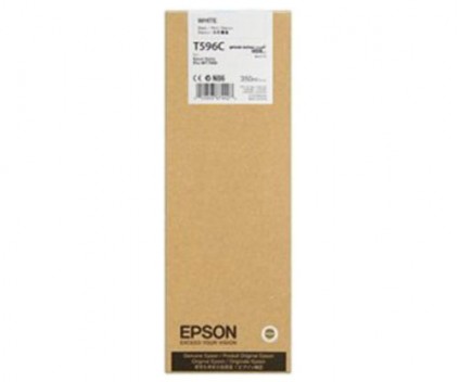 Tinteiro Original Epson T596C Branco 350ml