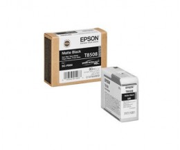 Tinteiro Original Epson T8508 Preto Fosco 80ml