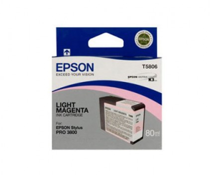 Tinteiro Original Epson T5806 Magenta Claro 80ml