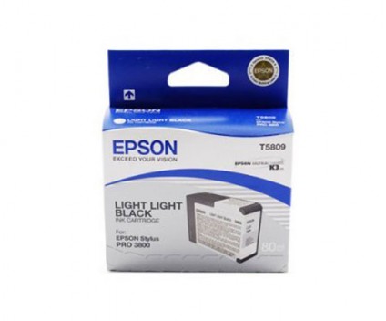 Tinteiro Original Epson T5809 Preto Ultra Claro 80ml