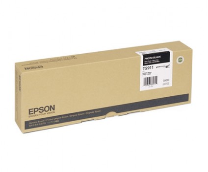 Tinteiro Original Epson T5911 Preto 700ml