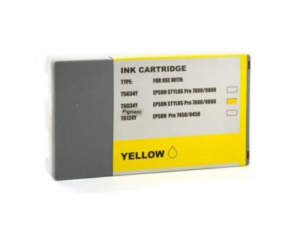 Tinteiro Compativel Epson T6034 Amarelo 220ml