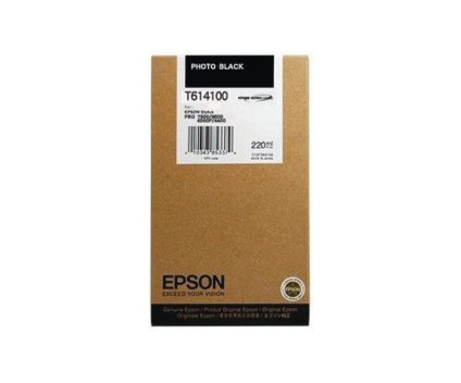 Tinteiro Original Epson T6141 Preto 220ml