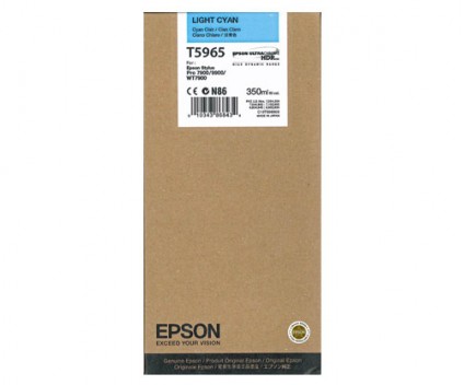 Tinteiro Original Epson T5965 Cyan Claro 350ml