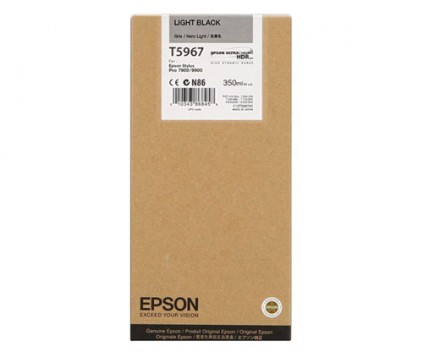 Tinteiro Original Epson T5967 Preto Claro 350ml