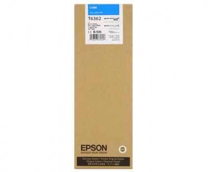 Tinteiro Original Epson T6362 Cyan 700ml