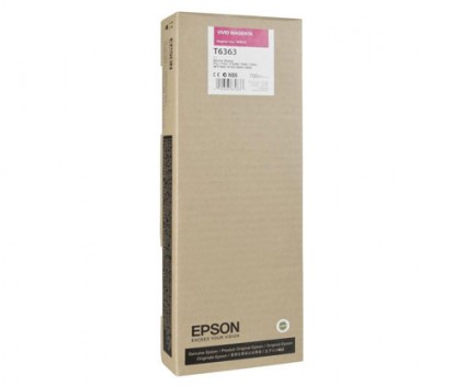 Tinteiro Original Epson T6363 Magenta Vivido 700ml