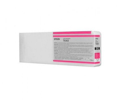 Tinteiro Compativel Epson T6363 Magenta Vivido 700ml