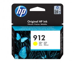 Tinteiro Original HP 912 Amarelo 3ml ~ 315 Paginas