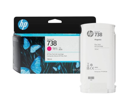 Tinteiro Original HP 738 Magenta 130ml