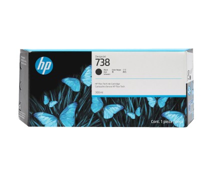 Tinteiro Original HP 738 Preto 300ml