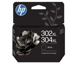 Tinteiro Original HP 302 XL / HP 304 XL Preto ~ 300 Paginas