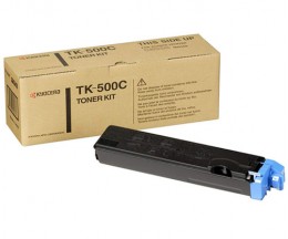 Toner Original Kyocera TK 500 Cyan ~ 8.000 Paginas