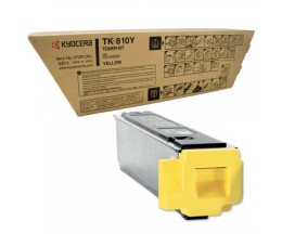 Toner Original Kyocera TK 810 Y Amarelo ~ 20.000 Paginas