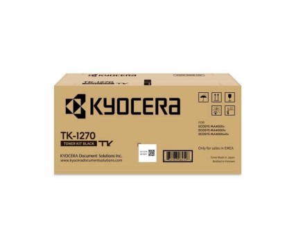 Toner Original Kyocera TK 1270 Preto ~ 10.000 Paginas