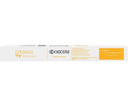 Toner Original Kyocera TK 8455 Y Amarelo ~ 12.000 Paginas