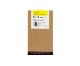 Tinteiro Compativel Epson T6124 Amarelo 220ml