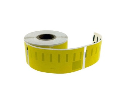 Fita Compativel DYMO 99010 89mm x 28mm Amarelas (130 etiquetas )