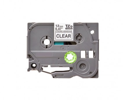 Fita Compativel Brother TZES131 12mm x 8m Laminada Industrial