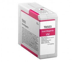 Tinteiro Compativel Epson T8503 Magenta 80ml