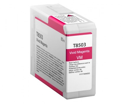 Tinteiro Compativel Epson T8503 Magenta 80ml