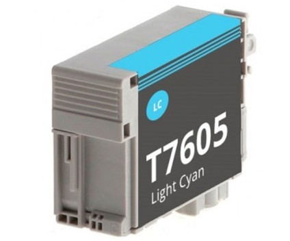 Tinteiro Compativel Epson T7605 Cyan Claro 25.9ml