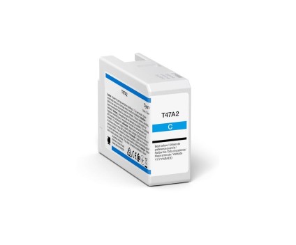 Tinteiro Compativel Epson T47A2 Cyan 50ml