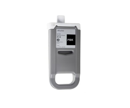 Tinteiro Compativel Canon PFI-2700 PBK Preto Foto 700ml