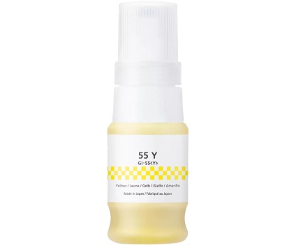 Tinteiro Compativel Canon GI-55 Amarelo 40ml