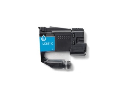 Tinteiro Compativel Brother LC-521 C Cyan ~ 500 Paginas