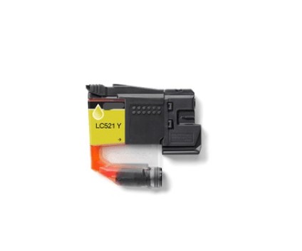 Tinteiro Compativel Brother LC-521 Y Amarelo ~ 500 Paginas