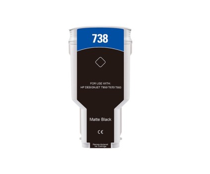 Tinteiro Compativel HP 738 Preto 300ml