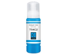 Tinteiro Compativel Epson T54C2 Cyan 70ml