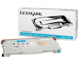 Toner Original Lexmark 20K1400 Cyan ~ 6.600 Paginas
