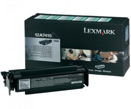 Toner Original Lexmark 12A7415 Preto ~ 10.000 Paginas