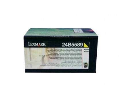 Toner Original Lexmark 24B5589 Amarelo ~ 3.000 Paginas