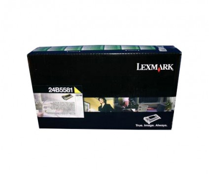Toner Original Lexmark 24B5581 Amarelo ~ 10.000 Paginas