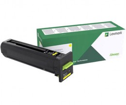 Toner Original Lexmark 72K20Y0 Amarelo ~ 8.000 Paginas