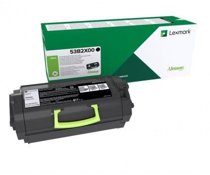 Toner Original Lexmark 53B2X00 Preto ~ 45.000 Paginas