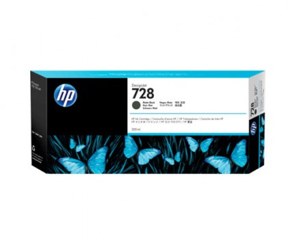 Tinteiro Original HP 728 Preto Matte 300ml