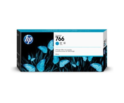 Tinteiro Original HP 766 Cyan 300ml