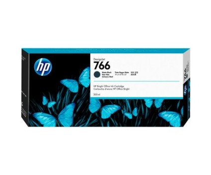 Tinteiro Original HP 766 Preto Matte 300ml