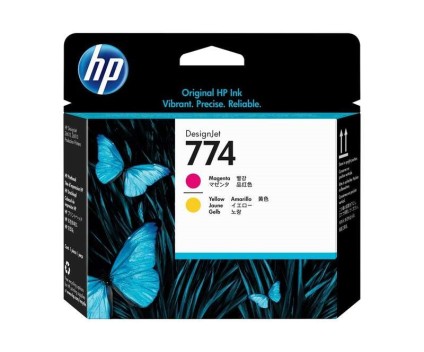 Cabeça de Impressão Original HP 774 Magenta / Amarelo