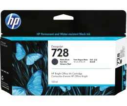 Tinteiro Original HP 728 Preto Matte 130ml