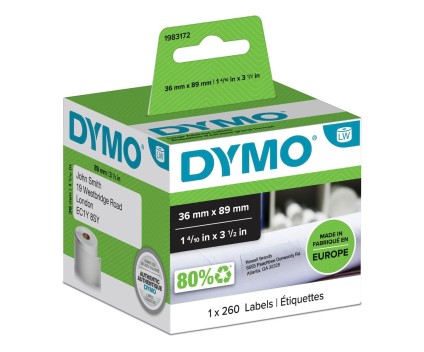 Fita Original DYMO 1983172 36mm x 89mm