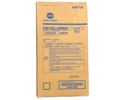 Revelador Original Konica Minolta A5E7700 Amarelo ~ 850.000 Paginas