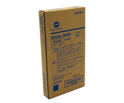 Revelador Original Konica Minolta A5E7900 Cyan ~ 850.000 Paginas