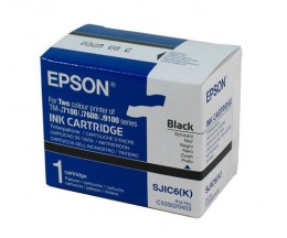 Tinteiro Original Epson SJIC6 / K Preto ~ 10.000.000 Caracteres