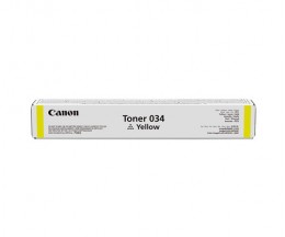 Toner Original Canon 034 Amarelo ~ 7.300 Paginas